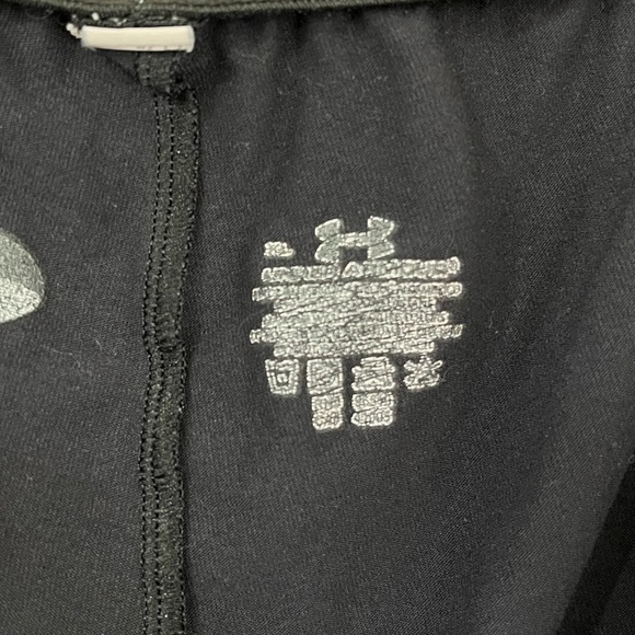 Under Armour Black Printed UA Waistband Athletic Shorts - Picture 6 of 6